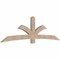 Ekena Millwork Davenport Smooth Timber Gable Bracket, Douglas Fir, 108"W x 31 1/2"H x 3 1/2"D x 5 1/2"F, 7/12 Pitch GBW108X31X0406DAV00SDF - alternate 2